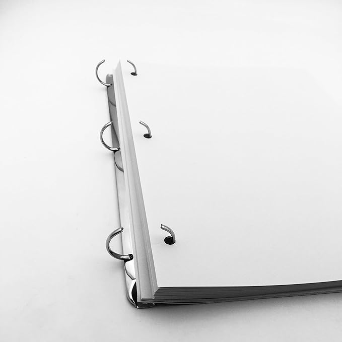 Loose Leaf Paper,(8.5" x 11") - 3-Hole Punched Letter, Filler Paper,Multi-Use Print & Copy Paper Brightness (500)