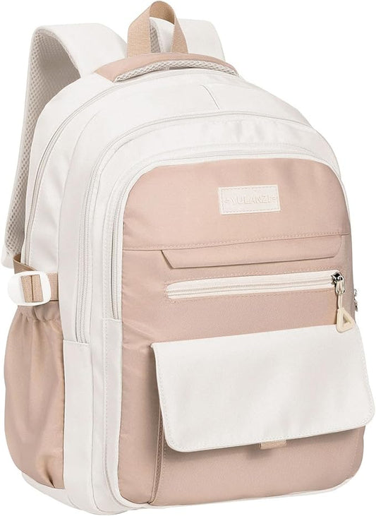 Phaoullzon Aesthetic Laptop Backpack for Women Travel Daypack