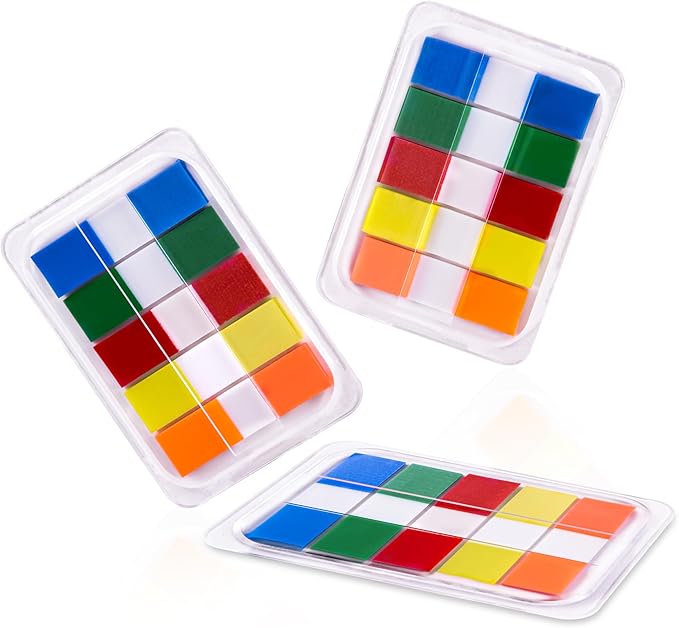 Golcellia 300 Pcs Sticky Tabs Bible Tabs, Writable Repositionable Book Tabs with Easy Peel Design, Annotation Tabs for Notebooks Reading Study Office Organization