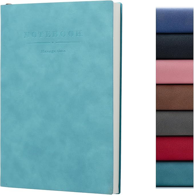 360 Pages B5 Journaling Notebooks, 100 Gsm Paper Thick Lined Journal Notebook for Women Men, Journals for Writing Soft Cover College Supplies for for Work Note Taking, Perfect for Office School, Teal