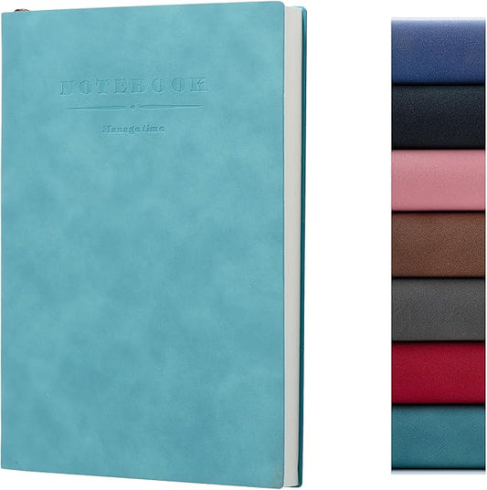 360 Pages B5 Journaling Notebooks, 100 Gsm Paper Thick Lined Journal Notebook for Women Men, Journals for Writing Soft Cover College Supplies for for Work Note Taking, Perfect for Office School, Teal