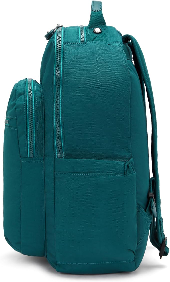 Kipling Women's Seoul 15" Laptop Backpack, Durable, Roomy with Padded Shoulder Straps, Built-In Protective Sleeve