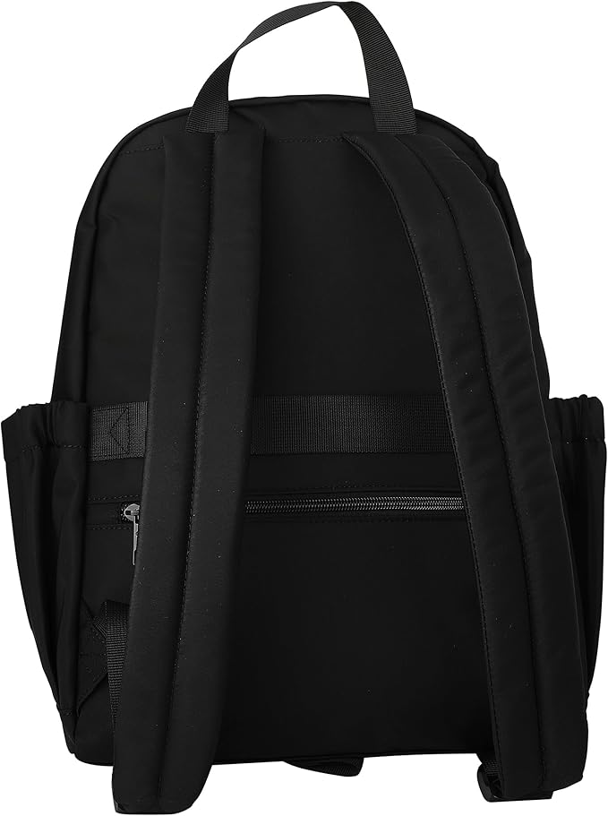 Jessica Simpson Black Laptop Backpack for Women, Work and Travel Backpack with Gold Hardware, 15" Laptop Sleeve