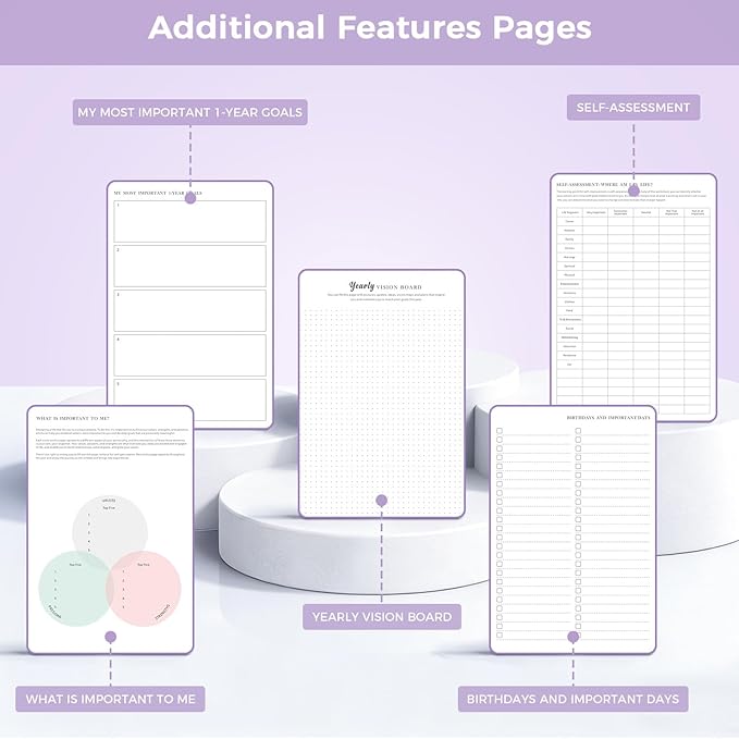 2026-2027 Weekly and Monthly Academic Planner for Women/Men, July 2026 - June 2027, A5 (5.8" x 8.3"), Soft Cover, Inner Pocket, 100GSM Paper, Calendar Book Organizer for School Office Supplies