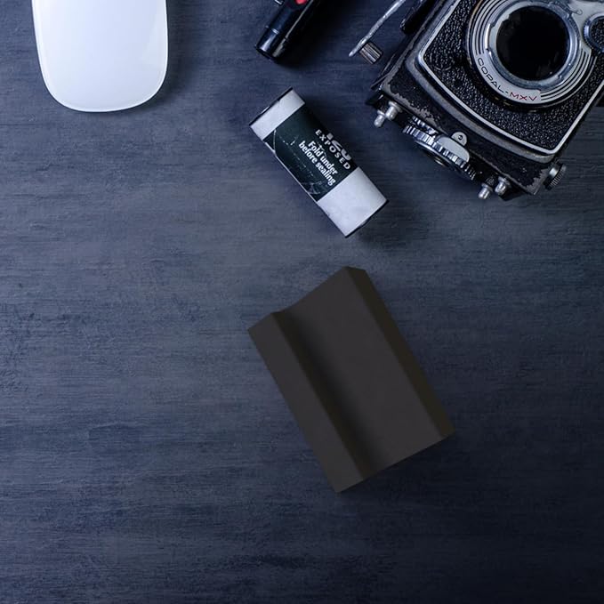 Concrete Phone Stand, Desktop Phone Stand, Multifunctional Stand, Compatible with iPhone 16/15/14/13/12 Smartphones (Black)