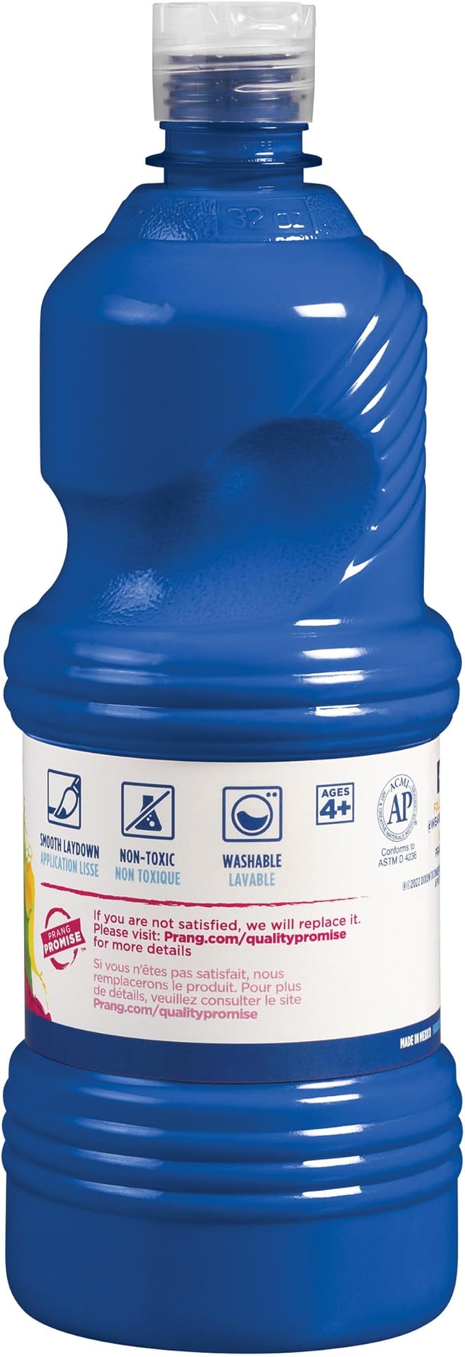 Prang Washable Tempera Paint, Blue, 32 Oz., 1 Count