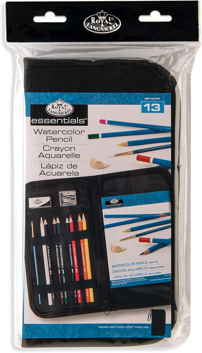Royal & Langnickel WatercolorPencilSetKeepN'Carry, 13 Piece Set (Pack of 2)