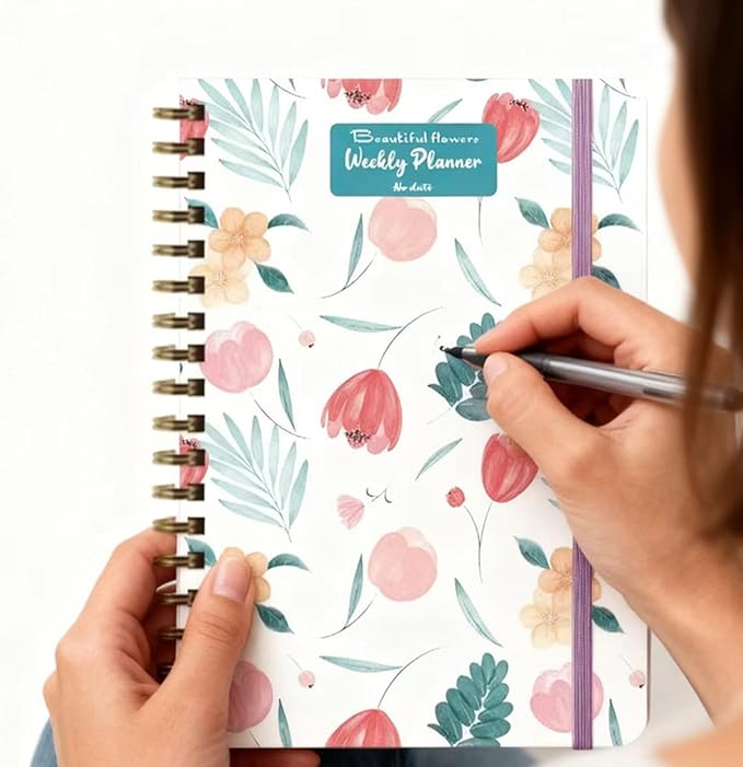 Meeting Notebook For Work, Portable Design, 1 Piece, Daily Work Planner, Portable Office Journal, Task Habit Tracker, For Study Home Exercise Travel