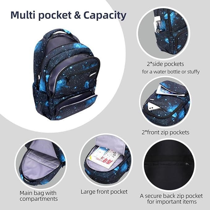 MITOWERMI Kids Backpack for Girls Elementary School Bags Backpacks for Girls Children Bookbags Primary Kindergarten Backpack Pink Geometric