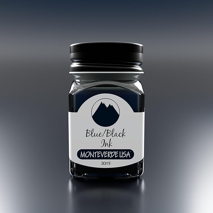 Monteverde USA Ink with ITF Technology, 30 ml Blue Black (G309BB)