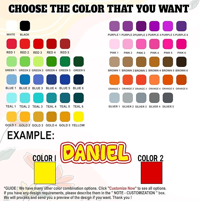 Custom Name Sticker Personalized Color Text Beautiful Glitter Vibe Decal Waterproof Die Cut Vinyl & Transparent DTF Decal for Water Bottle Laptop Car Helmet Gifts for Men Women