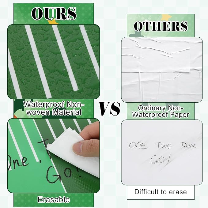 Football Bulletin Board Roll Non-Woven Fabric Poster 15.7" x65.6ft