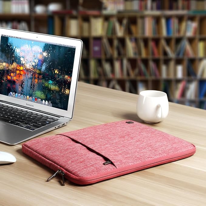 NIDOO 14 Inch Laptop Sleeve 15 inch Laptop Case Computer Carrying Bag for 15" MacBook Air M3 M2 2024/15" Surface Laptop 6 5 4 3/14" ThinkPad P14s T14 T14s L14 Gen 2 / Chromebook Spin 514 Dell