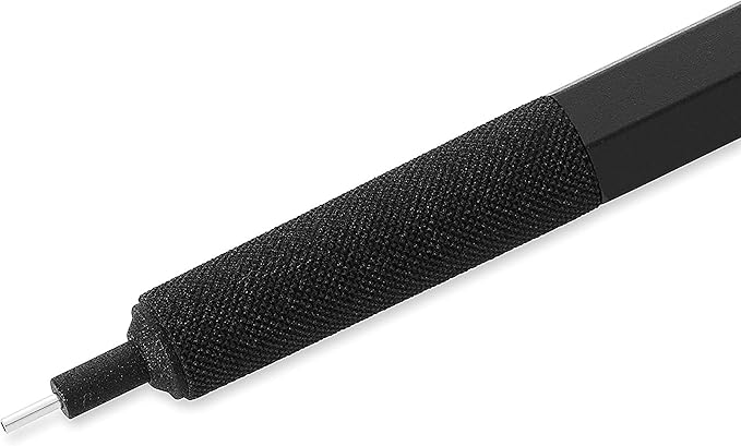 Rotring 600 Full-Metal Body Mechanical Pencil, 0.7mm, Black - For Precise Ruler-Based Drawing