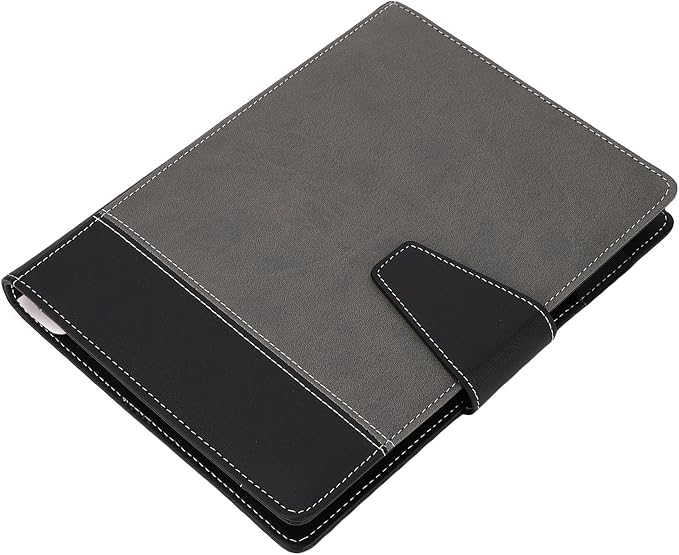 Digital Smart Pen Erasable Notebook Set Reusable Writing Pad for Business Meetings, PU Material
