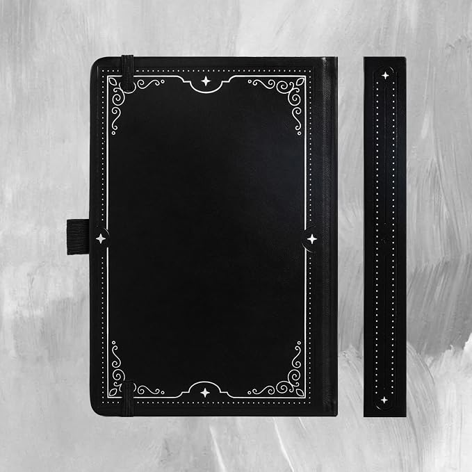 TIEFOSSI Tree of Life Journal, A5 Dotted Journal for Women Men, Dot Aesthetic Notebook with 190 Numbered Pages, Hardcover Vegan Leather Journals with Bookmark, 160 GSM Thick Paper