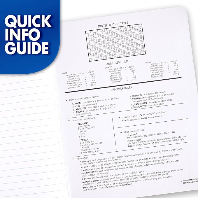 Mead Composition Notebook, 12 Pack, College Ruled Paper, 7-1/2" x 9-3/4", 100 Sheets per Comp Book, Black Marble (38111)