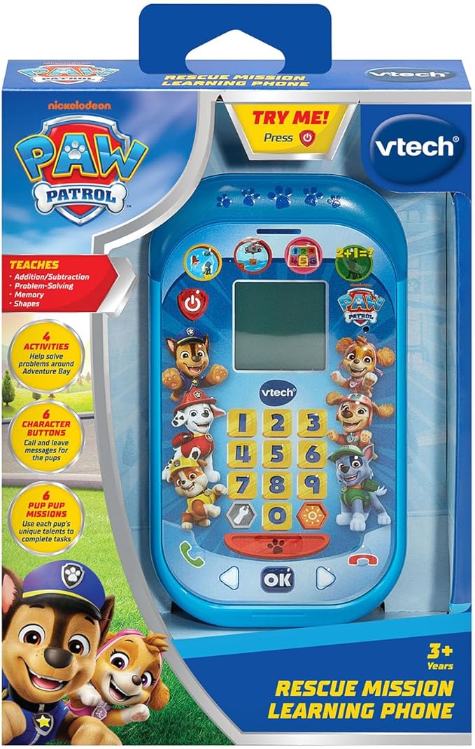 VTech PAW Patrol Rescue Mission Learning Phone
