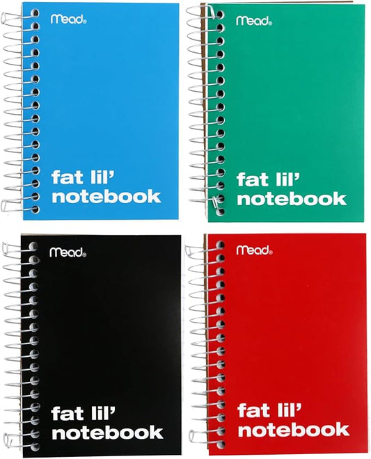 MEA45390 - Mead Fat Lil Fashion Notebook by Mead (assorted - pack of 1)