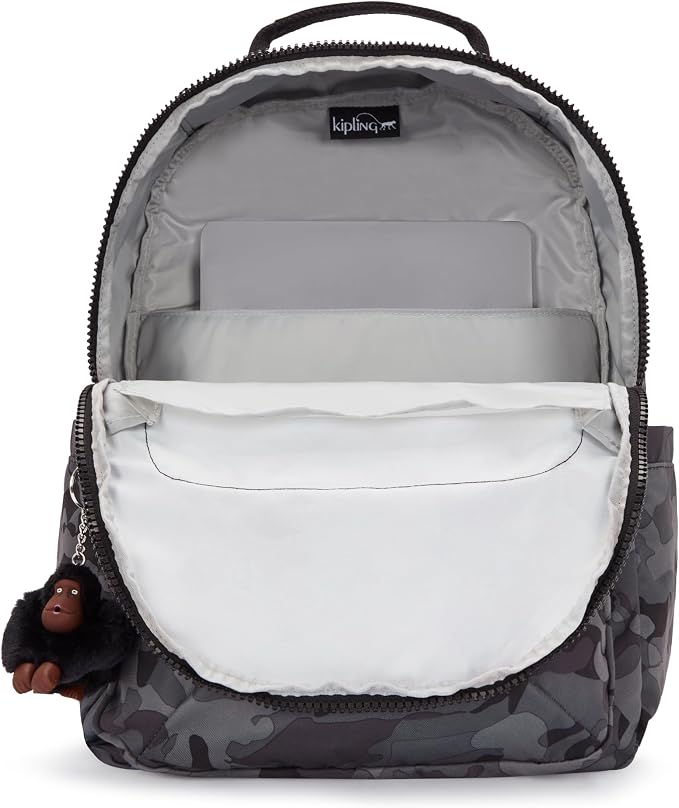 Kipling Women's Seoul 15" Laptop Backpack, Durable, Roomy with Padded Shoulder Straps, Built-In Protective Sleeve
