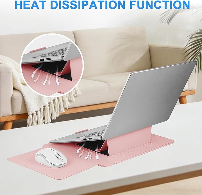 HoYiXi 15-15.6" Laptop Sleeve-Compatible with MacBook Pro 16/15.4'' MacBook Pro 15, Mac Air 15 - Waterproof Soft 15 16 inch pc case for H P, Dell, Acer, Asus,15 inch Laptop case,