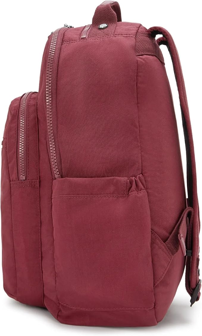 Kipling Women's Seoul 15" Laptop Backpack, Durable, Roomy with Padded Shoulder Straps, Built-In Protective Sleeve