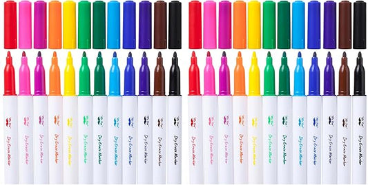 Mr. Pen- Dry Erase Markers, 24 Pack, Assorted Colors, White Board Markers Dry Erase Pens, Whiteboard Markers