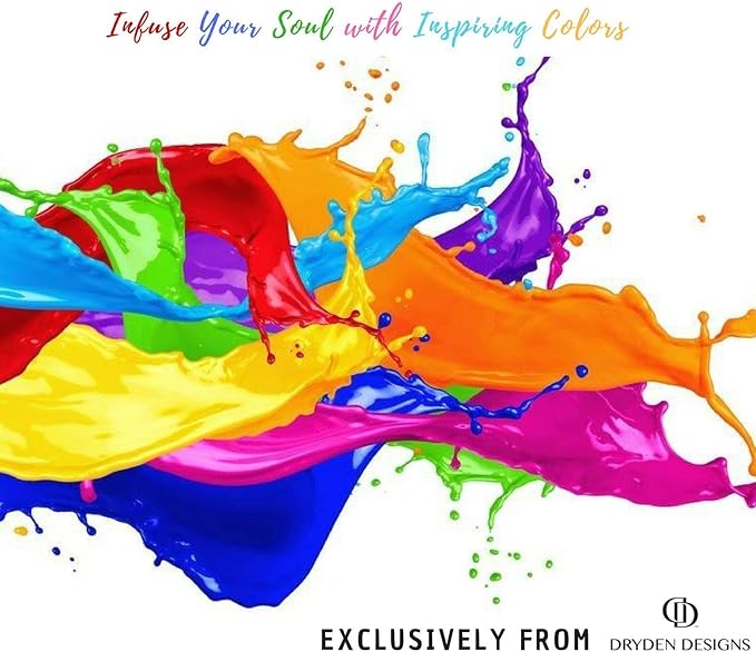 Dryden Designs Fountain Pen Ink Cartridges - Set of 24 Assorted Colors: Black, Blue, Green, Purple, Red, Pink - Short International Standard Size - Disposable and Generic Ink Refill Cartridges.