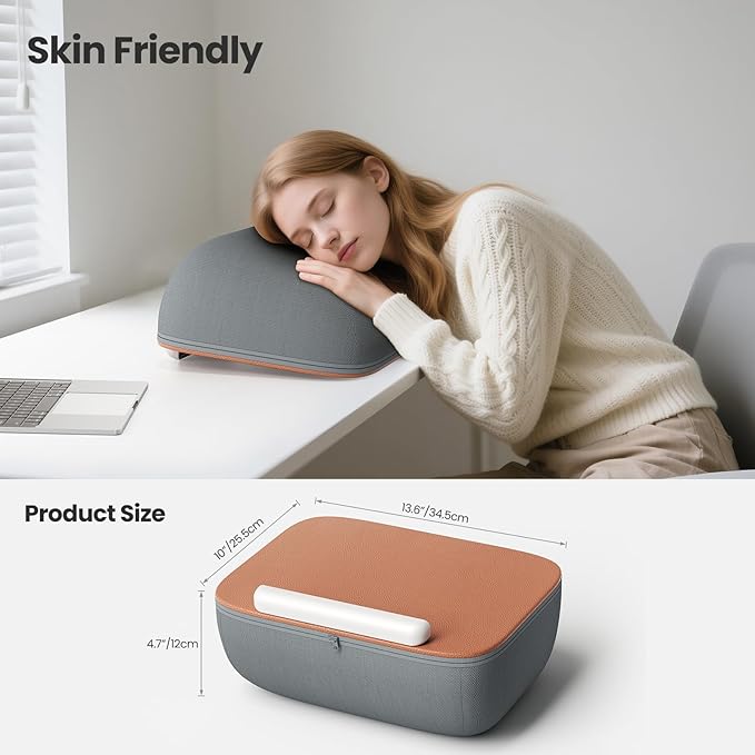 Tounee Book Holder Stand - Ultra Soft Lap Beanbag Pillow for Books, Tablets, iPads & Kindle - Hands-Free Reading & Viewing in Bed/Couch - Reduces Neck Strain - Perfect for Book & E-Readers Lovers