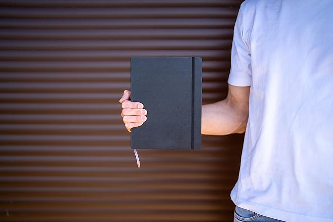 Moleskine Classic Notebook, Soft Cover, XL (7.5" x 9.5") Squared/Grid, Black, 192 Pages