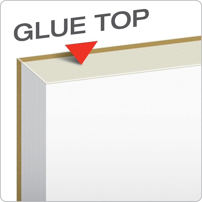 TOPS Memo Pads, 3" x 5", White Paper, 100 Sheets, 12 Pack (7820)