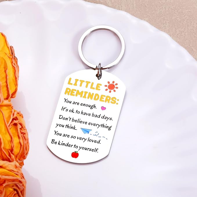 6th Grade School Supplies for Girls Boys, Back to School Gifts Keychain, Kindergarten School Supplies Inspirational Birthday Gift for Teens Son Daughter, Preschool Students Essentials for Him Her