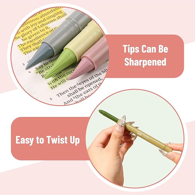 Mr. Pen- No Bleed Gel Highlighters, Soft & Muted Colors, 16 Pack, Bible Highlighters and Pens No Bleed, Bible Markers for Study, Journaling, School Supplies and Accessories
