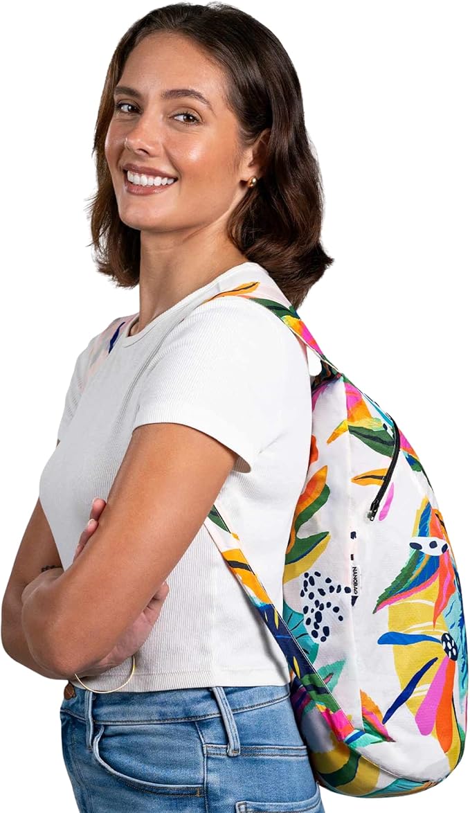 Nanobag Daypack - Ultralight 16L Foldable Travel & Hiking Backpack, Reusable, Packable, Collapsible Bag for Men & Women