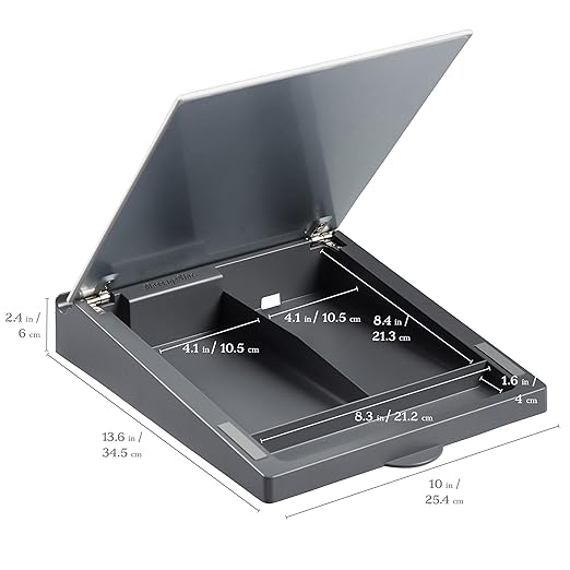 ECR4Kids MessageStor Dry-Erase Glass Board Memo Station, Desk Organizer, Botanical