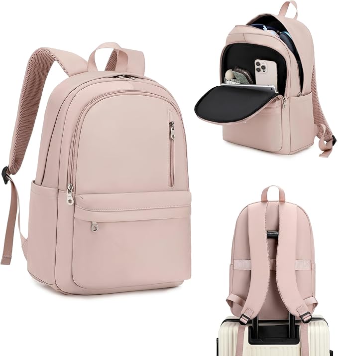 BAGOK Lightweight Nylon Backpack for Women & Men – Foldable, Large Capacity, Ideal for School, Travel & Work