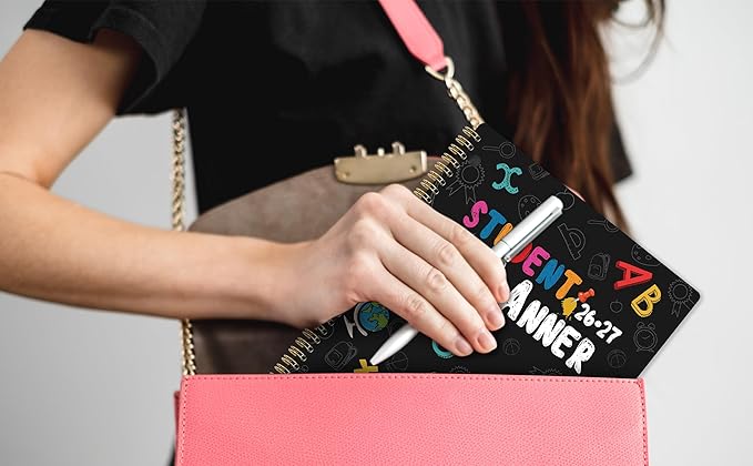Student Planner 2026-2027 - School Planner 2026-2027, July 2026- June 2027, 8.5" x 11", Monthly and Weekly School Calendar with Colorful Tabs, Stickers and 3-Hole Punched, Academic Planners