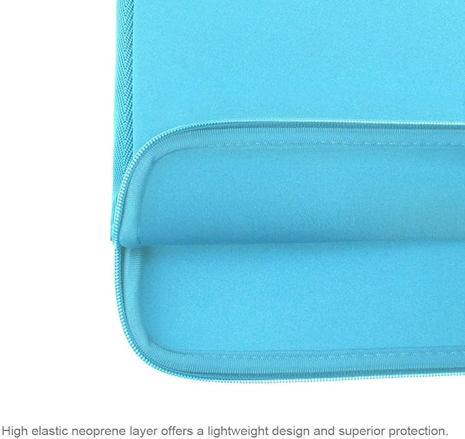Arvok 13 13.3 14 Inch Laptop Sleeve Case for MacBook Pro/MacBook Air 13-14 inch, Water-Resistant Notebook Chromebook Computer Pouch, Carrying Bag Cover for HP/Dell/Lenovo/Asus/Acer, Baby Blue