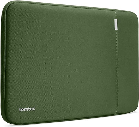 tomtoc 360° Protective Laptop Sleeve for 14-inch New MacBook Pro M5 Pro/Max (2026) A3426 A3427 A3434 M4/M3/M2/M1 A3112 A3401 A3185, Water-Resistant Laptop Case Fits Dell XPS 14 & 13.8" Surface Laptop