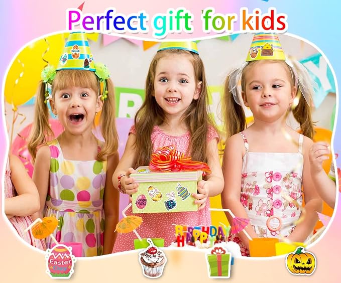 200Pcs Water Bottle Stickers for Kids Teens, Waterproof Vinyl Stickers, Back to School Supplies Classroom Decor, Teacher Supplies & Classroom Must Haves