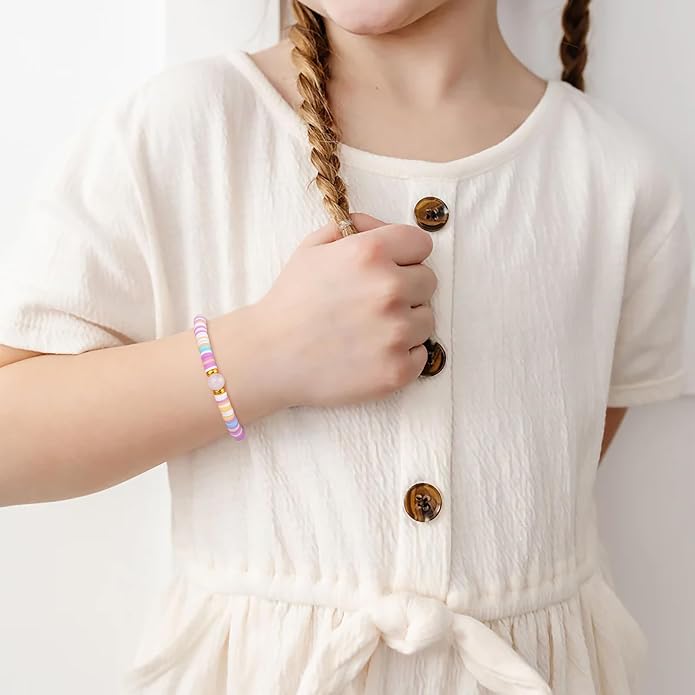 Back to Stuff First Day of Kindergarten Preschool Bracelets Mommy and Me Gifts for Mother Daughter Bracelets