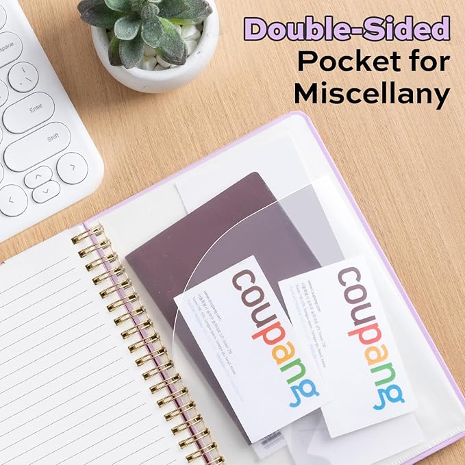 deli 3 Pack Lined Spiral Journal Notebook, 160 Pages, A5 (5.5"x8") Hardcover Writing Notebook, College Ruled Spiral Bound Journal for Women & Men - Perfect for Work, School, Office & Note Taking