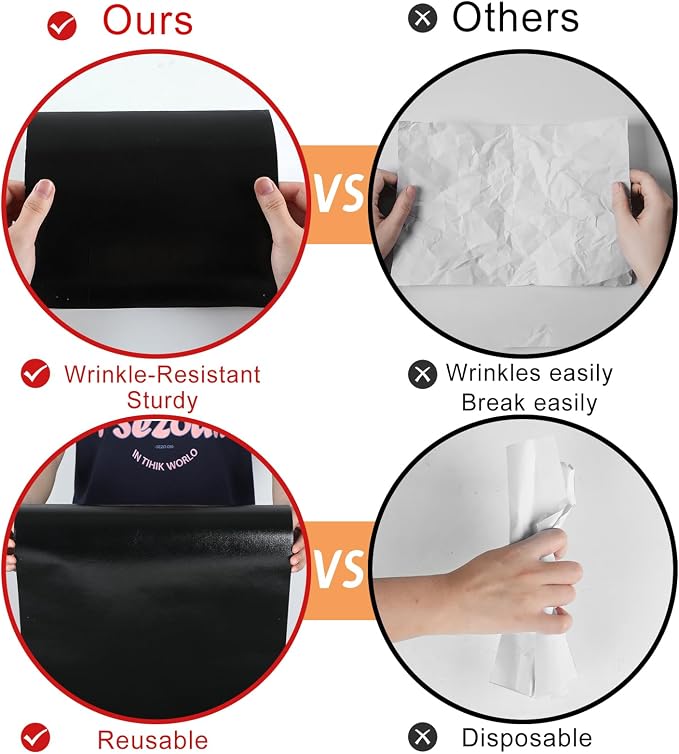 Black Bulletin Board Roll Non-Woven Fabric Poster 15.7" x 65.6ft