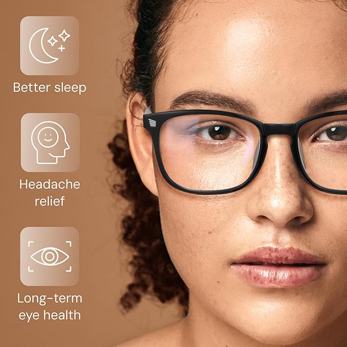 Gaoye Stylish Eyewear Frame Accessories - Blue Light Glasses for Woman - Computer Glasses for Blue Light Blocking