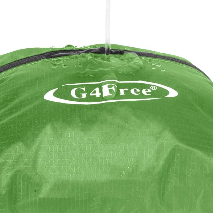 G4Free 20L Small Packable Travel Hiking Backpack for Men Women | Lightweight Foldable Waterproof Daypack for Outdoor, Green