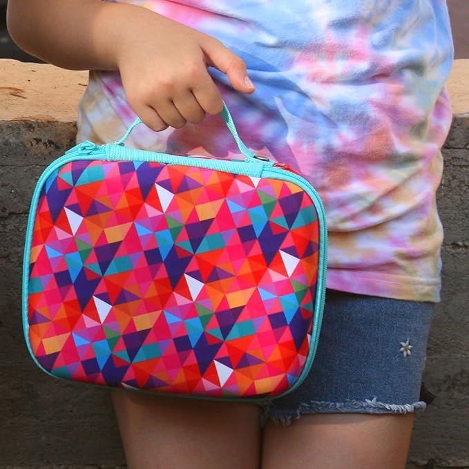 ZIPIT Jumbo Pencil Case for Girls, Cute Pencil Box for School, Large Capacity Stationery Organizer Box ,Colorful