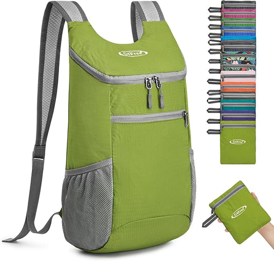 G4Free Lightweight Packable Hiking Backpack for Men Women Small Hiking Daypacks Foldable Shoulder Pack Casual Outdoor Bag 11L