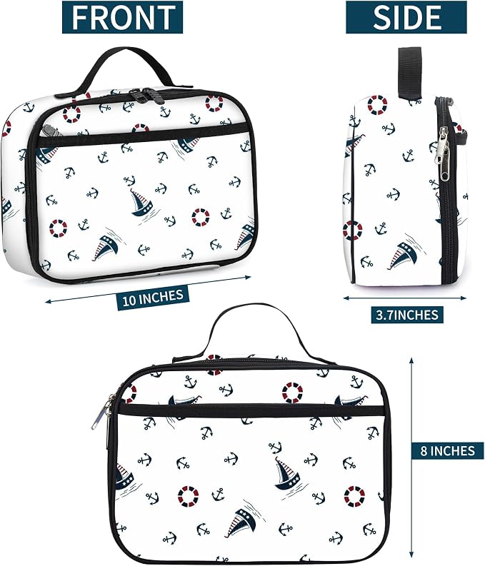 rickyh style Kids Insulated Lunch Box Thermal School Cooler hot Bag for Child