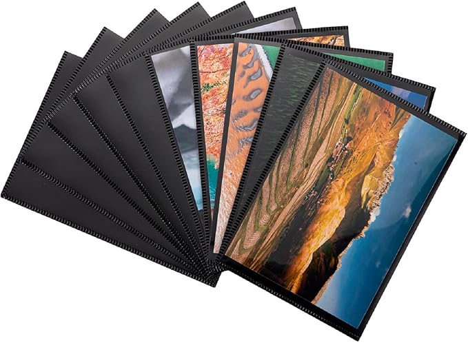 CHUNNIAO Magnetic Picture Frame 2.5X3.5-20 pack,Wallet Size Photo Magnets Sleeves for Refrigerator