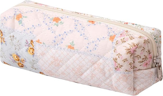 Pencil Case Pen Case Office College School Storage Bag Pouch Holder Box Organizer Makeup Pouch Cosmetic Bag Aesthetic Cute Pencil Case for Girls Boys Kids (ZA)